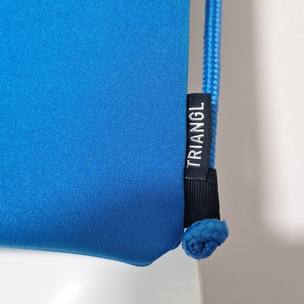 Triangl Swimwear Blue Swim Bikini Set Cinchbag Neoprene